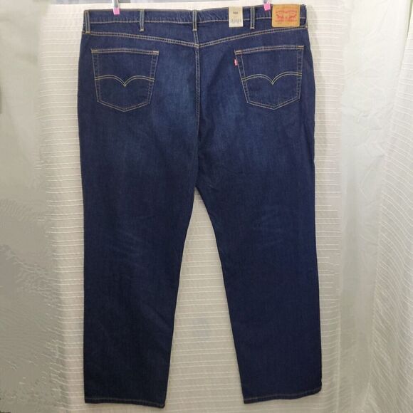 NWT Levi's 559 Jeans Men's 52x32 Dark Rinse Denim - Picture 5 of 8